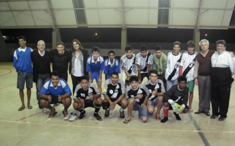 Campeonato de futsal no Centro da Juventude