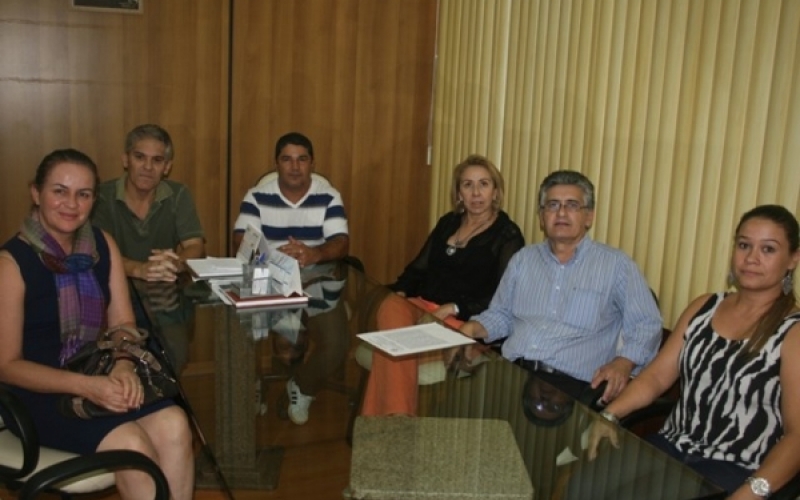 Dr. Sérgio recebe representantes da CIPA