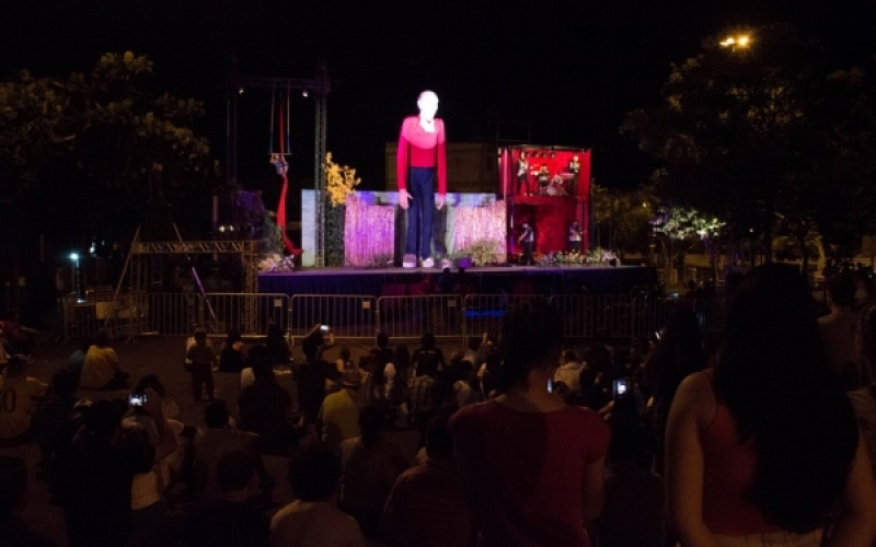 Público se encanta com espetáculo promovido pela Duke Energy em Jacarezinho.