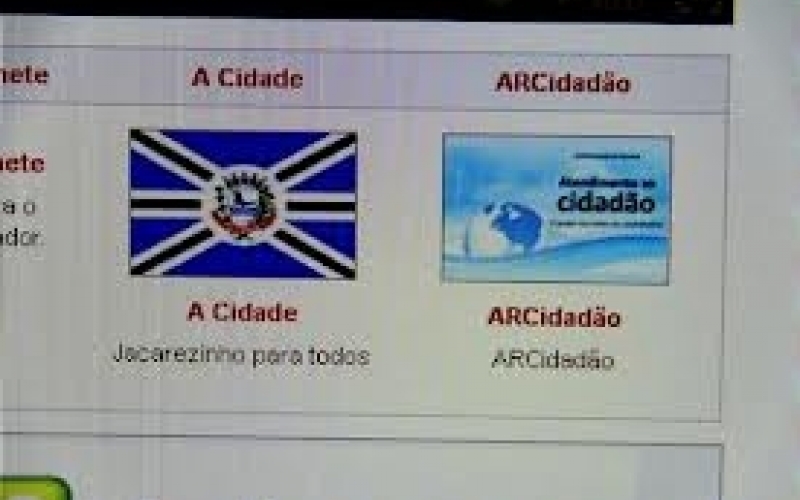 Site da Prefeitura de Jacarezinho conta com o sistema AR Cidadão 