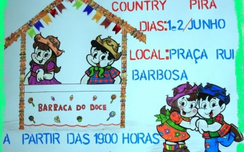 VIII Country Pira 1 e 2 de Junho na Praça Rui Barbosa - Veja as fotos da primeira noite da Festa na Galeria de Fotos
