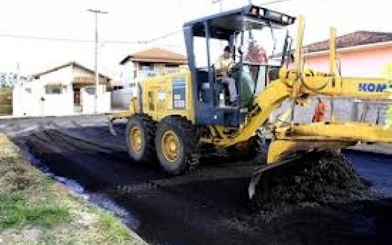 Obras de pavimentação são iniciadas no Jardim América