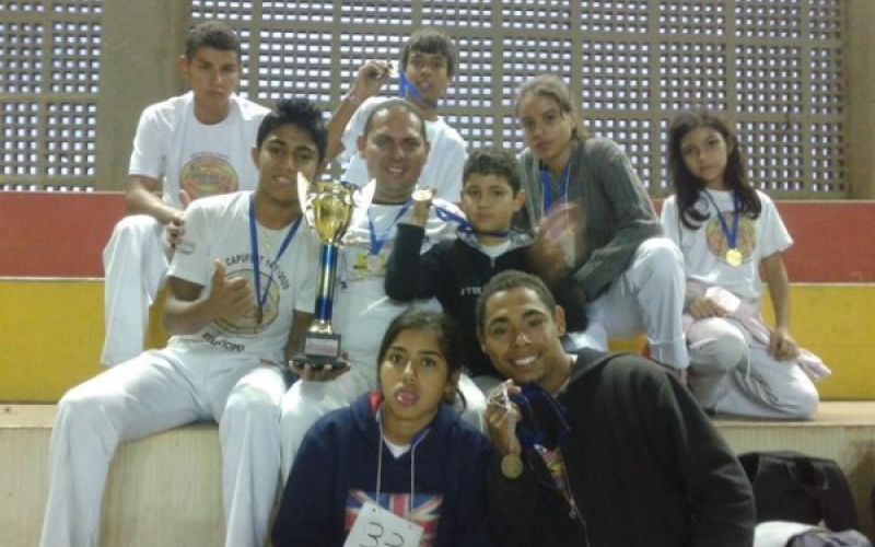 Grupo de Capoeira Modelo e Cidadania conquista 3º lugar em competição no interior paulista
