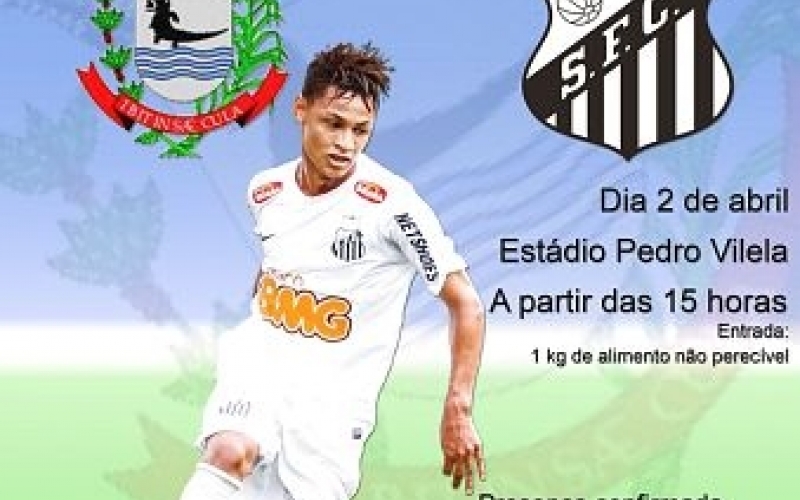 Aniversário de Jacarezinho terá jogo contra o Santos