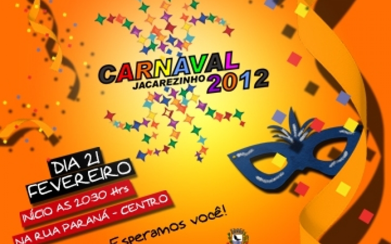 Definida programação do Carnaval de Jacarezinho