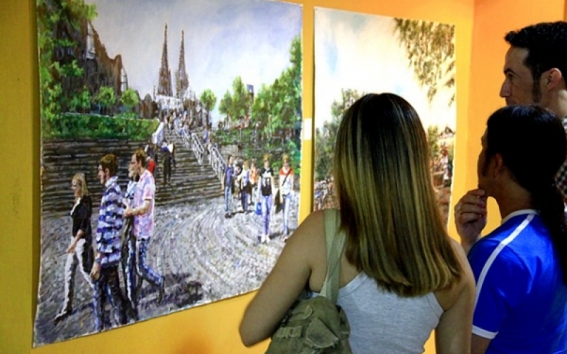 37 obras podem ser visitadas no Salão de Artes Visuais de Jacarezinho 