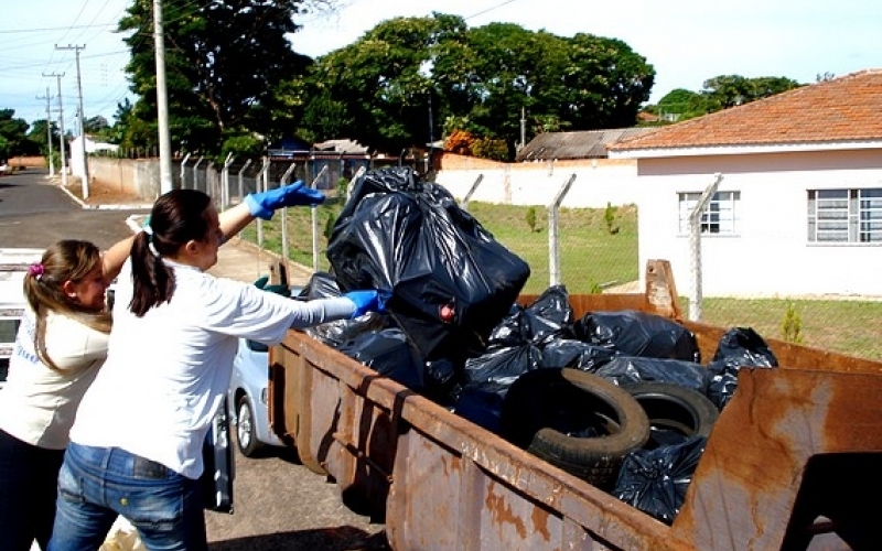 90 toneladas de resíduos sólidos foram recolhidas no mutirão