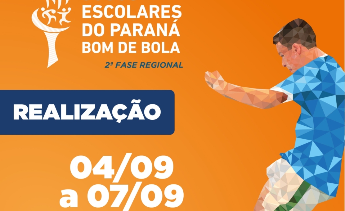 BOM DE BOLA Jacarezinho recebe a 2ª Fase Regional dos Jogos Escolares do Paraná 