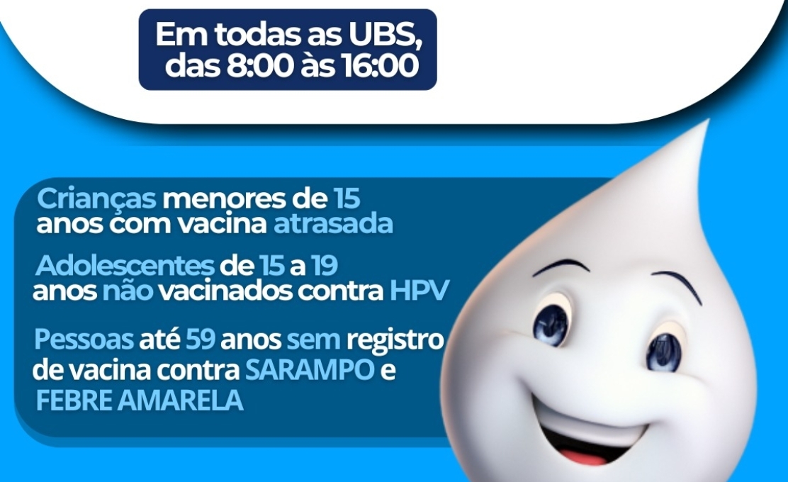 Campanha Nacional de Multivacinação em Jacarezinho: Atualize sua carteira de vacinação neste sábado!