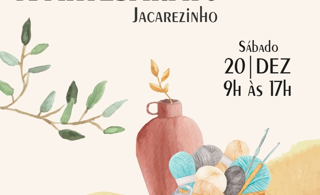 Prefeitura de Jacarezinho realiza Feira Municipal de Artesanato em edição piloto