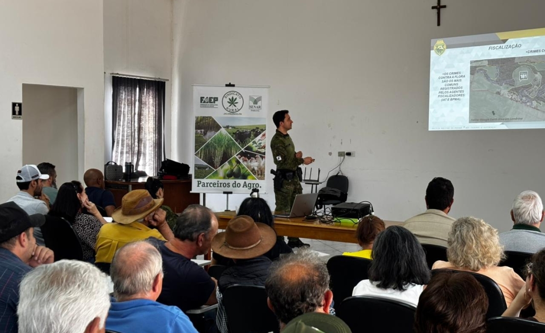 Palestra sobre Agricultura e Sustentabilidade orienta sobre práticas responsáveis para o futuro do campo!
