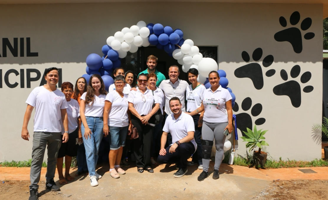Palhares inaugura Canil Municipal e reforça compromisso com a causa animal 