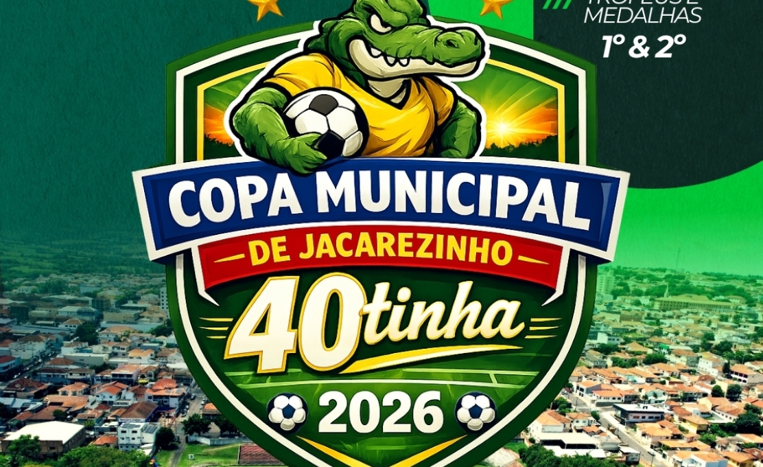Vem aí a Copa 40tinha 2026 em Jacarezinho!