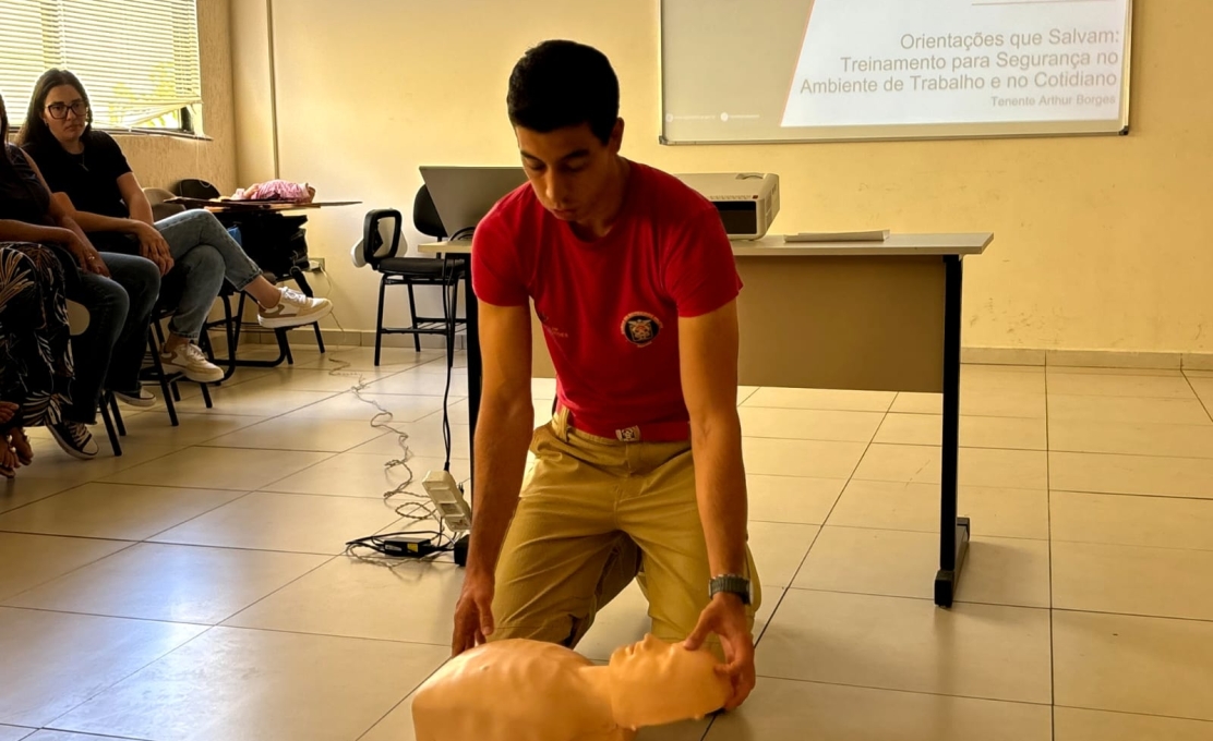  Treinamento reforça segurança no ambiente de trabalho para servidores municipais