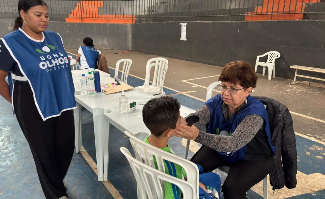 Programa Bons Olhos Paraná chega a Jacarezinho e reforça cuidado com a visão de crianças e adolescentes! 