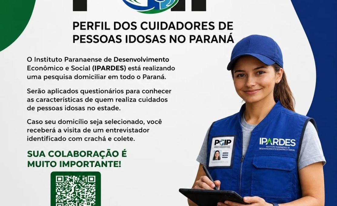 Pesquisa IPARDES: sua participação faz a diferença! 