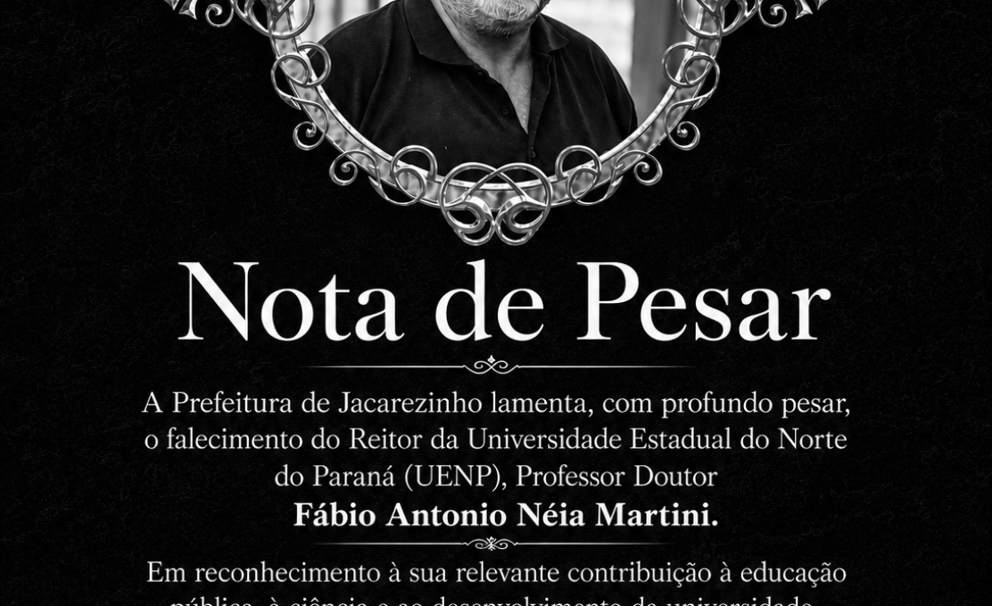 NOTA DE PESAR