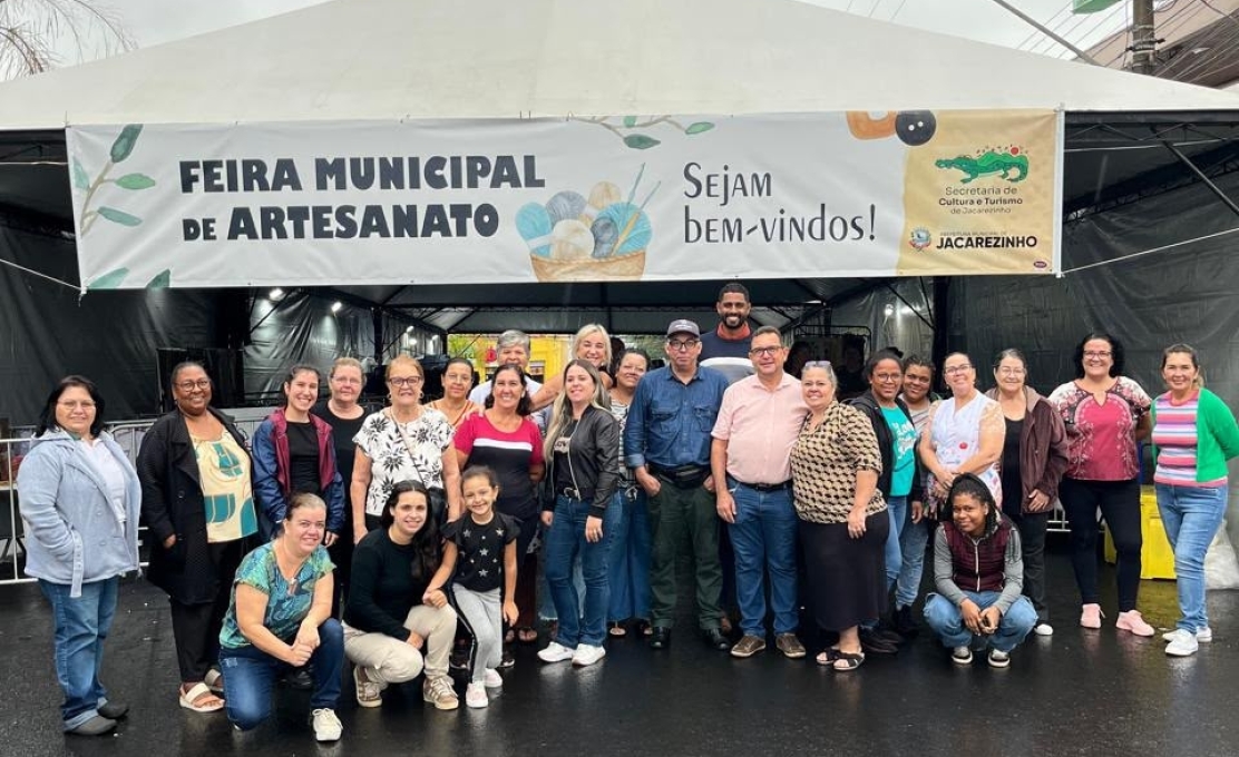 Feira Municipal de Artesanato acontece neste sábado, 10 de outubro