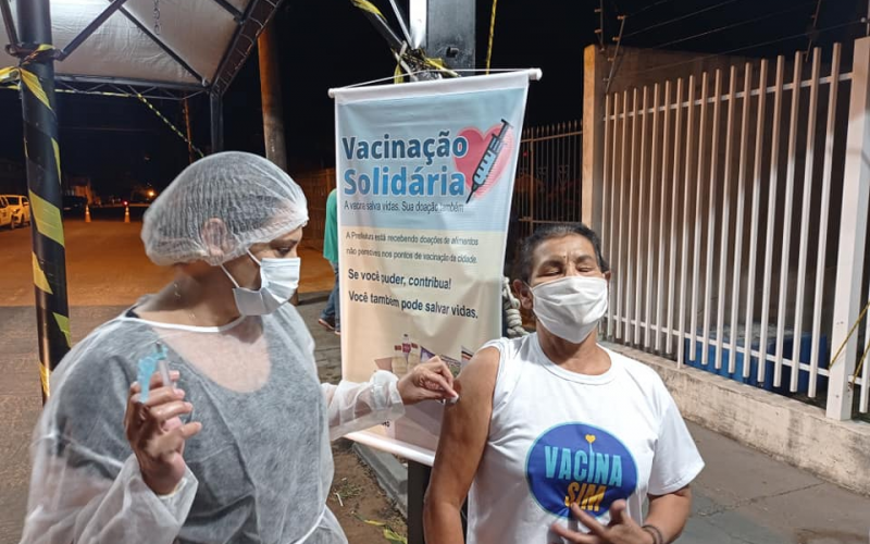 Já são 5,5 mil pessoas vacinadas contra a Covid-19 em Jacarezinho