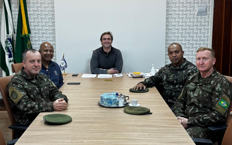 Visita do Tiro de Guerra da 5ª Região Militar