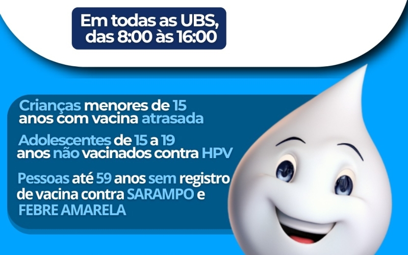 Campanha Nacional de Multivacinação em Jacarezinho: Atualize sua carteira de vacinação neste sábado! 