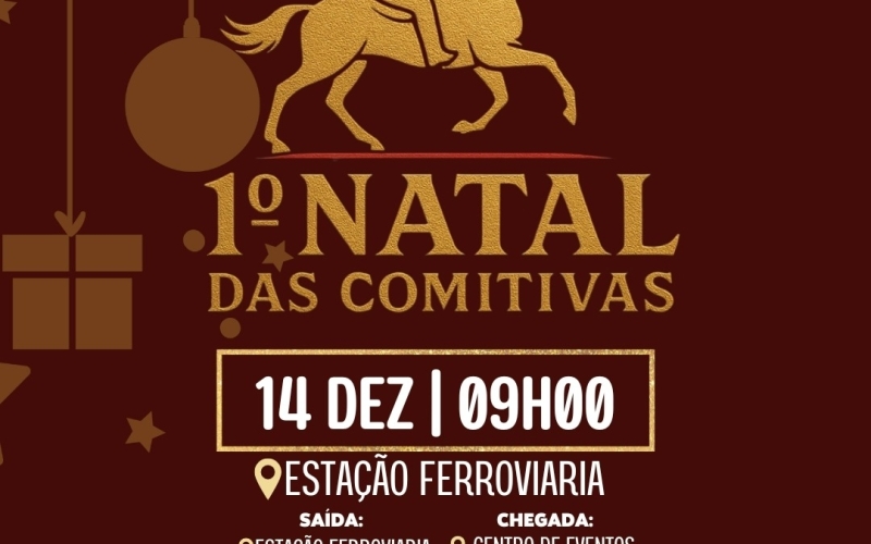 Vem aí: 1º Natal das Comitivas em Jacarezinho! 