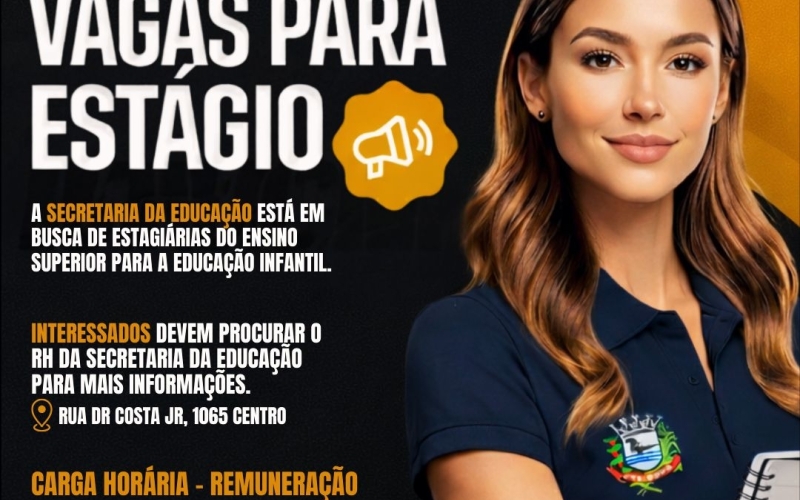  Vagas de Estágio Abertas na Educação Infantil