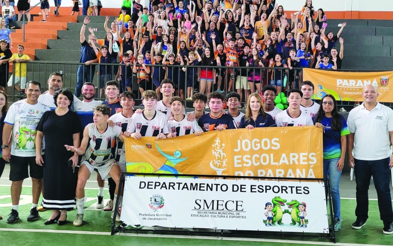 Encerrada Fase Regional dos Jogos Escolares do Paraná