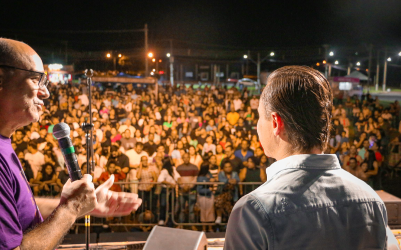 Marcha Para Jesus reúne multidão em Jacarezinho