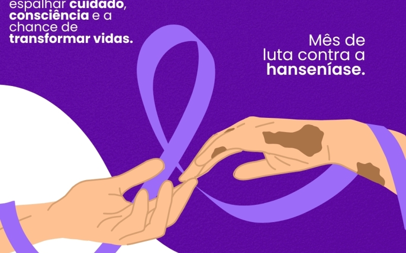 Janeiro Roxo: Mês de conscientização e luta contra a hanseníase