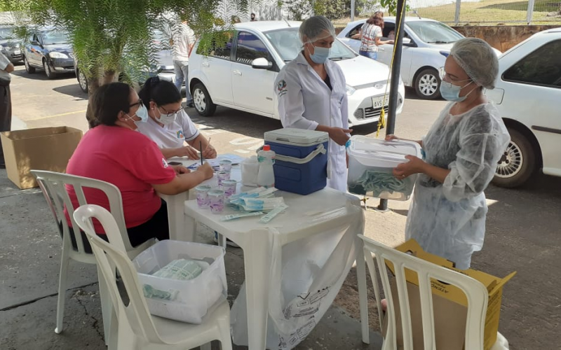 Já foram aplicadas 6.431 vacinas em Jacarezinho