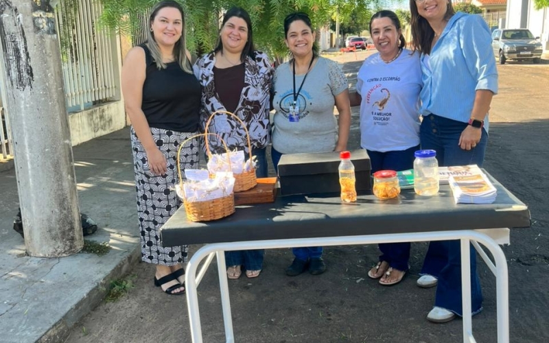 Ação de prevenção contra a Dengue e escopião no Parque Bela Vista