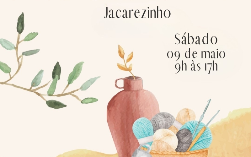 Feira Municipal de Artesanato movimenta Jacarezinho na véspera do Dia das Mães