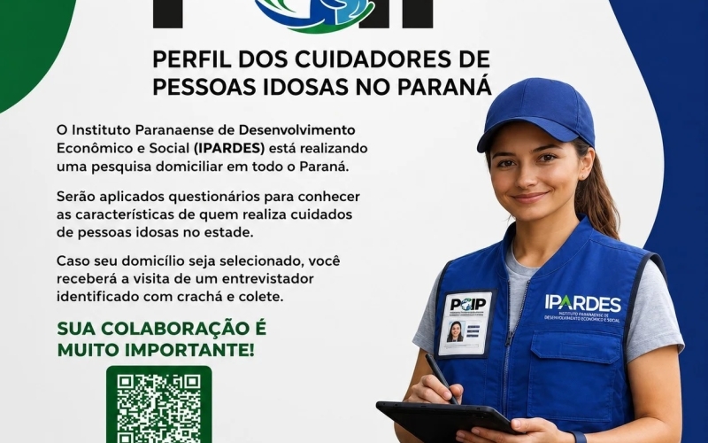Pesquisa IPARDES: sua participação faz a diferença! 